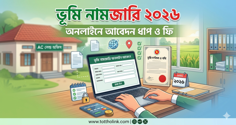ভূমি নামজারি আবেদন