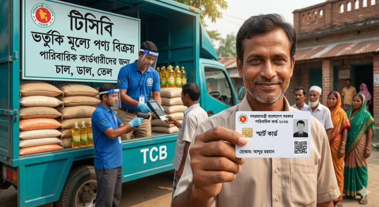 ফ্যামিলি কার্ড আবেদন 2026 অনলাইন পদ্ধতি